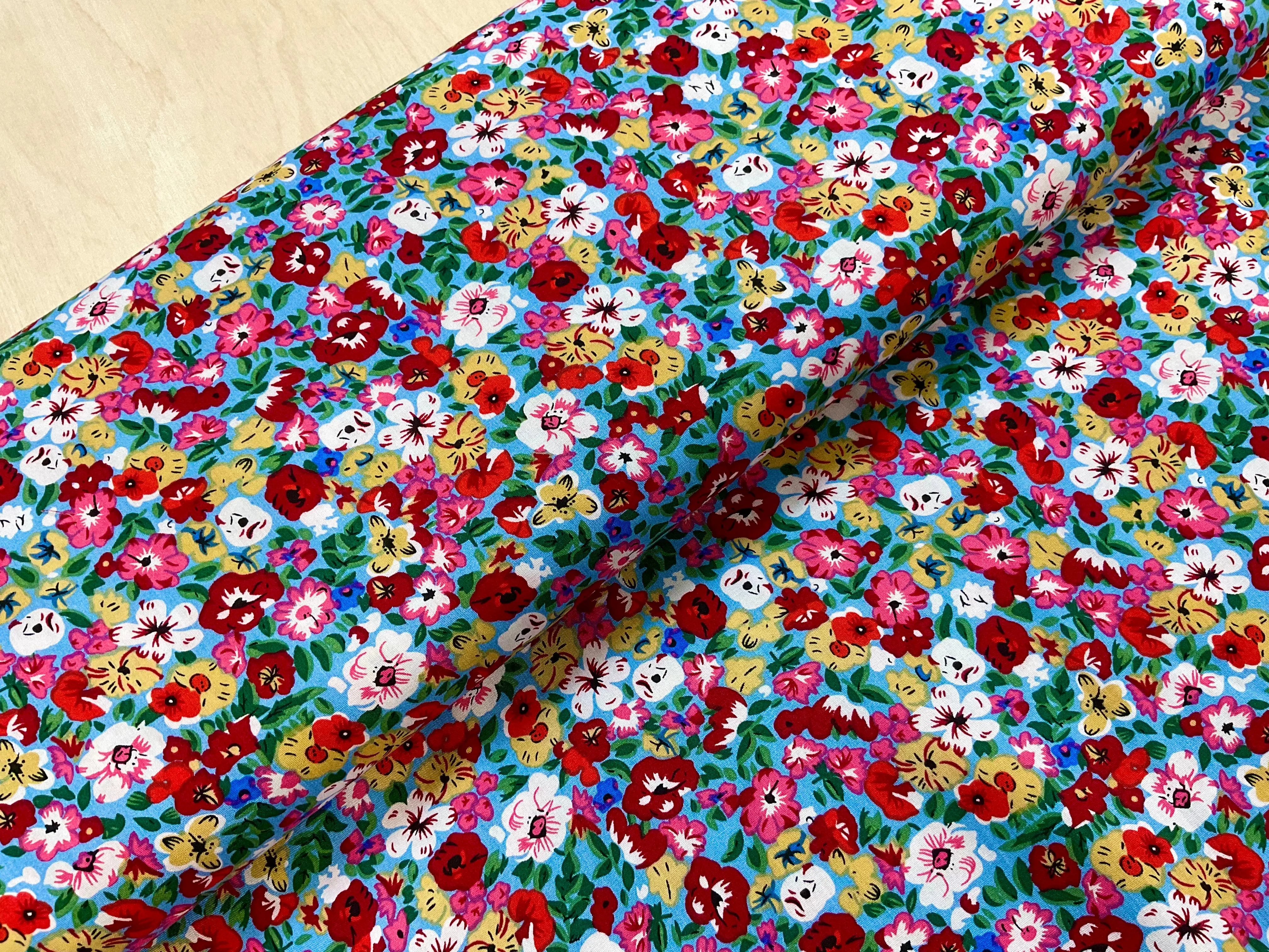 Flower Bed Viscose