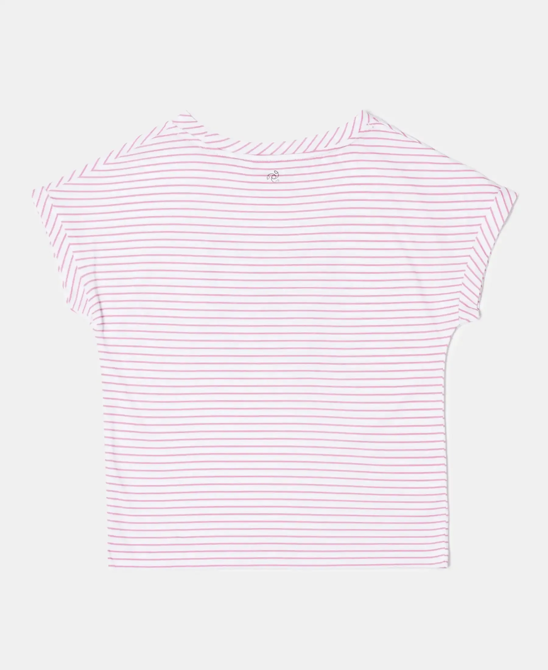 Girl's Super Combed Cotton Printed Short Sleeve T-Shirt - White Printed