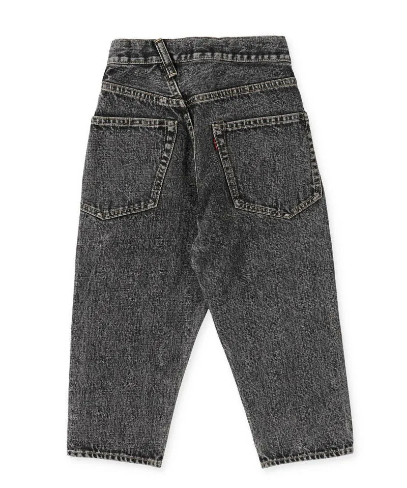 Go To Hollywood Black Denim Heterogenous Pants - 100cm, 110cm, 120cm