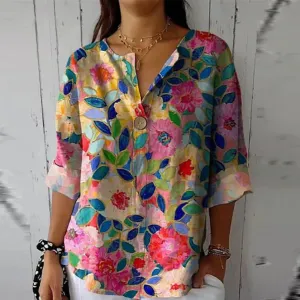 Harley | Elegant Floral Blouse
