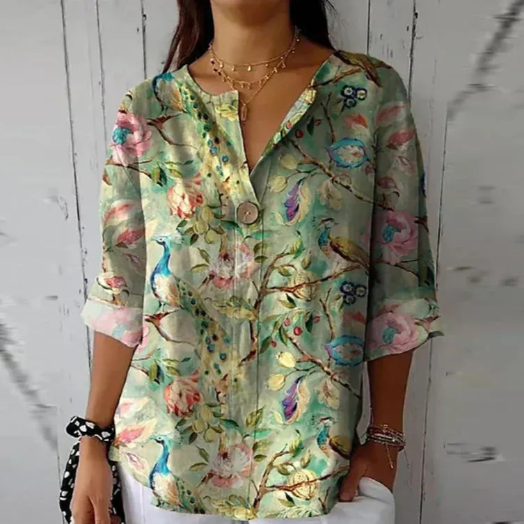 Harley | Elegant Floral Blouse