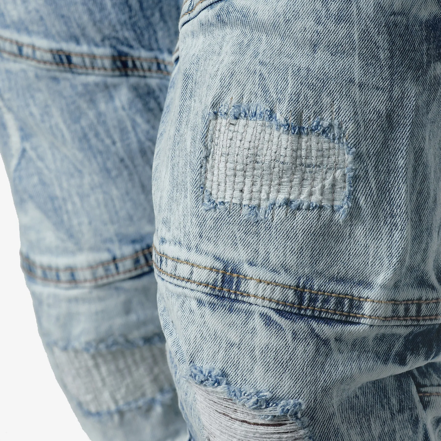 ICE BLUE JEANS WITH CELLPHONE POCKETS