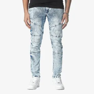 ICE BLUE JEANS WITH CELLPHONE POCKETS