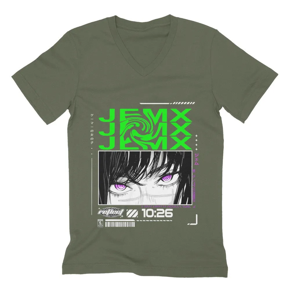 JEMX GRAPHIC-VNECK MERCH 1