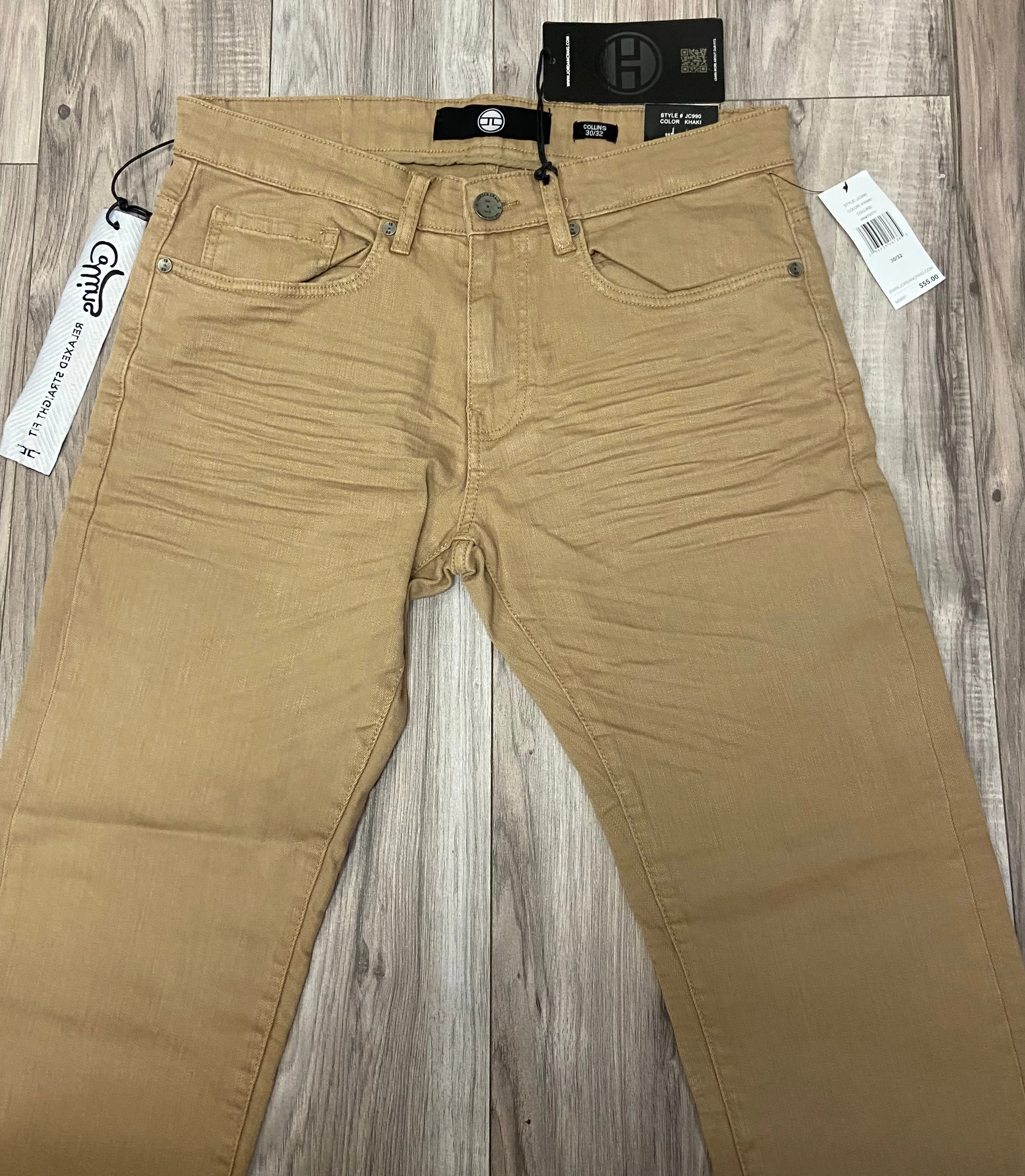 JORDAN CRAIG COLLINS TRIBECA TWILL PANTS JC990 (KHAKI)