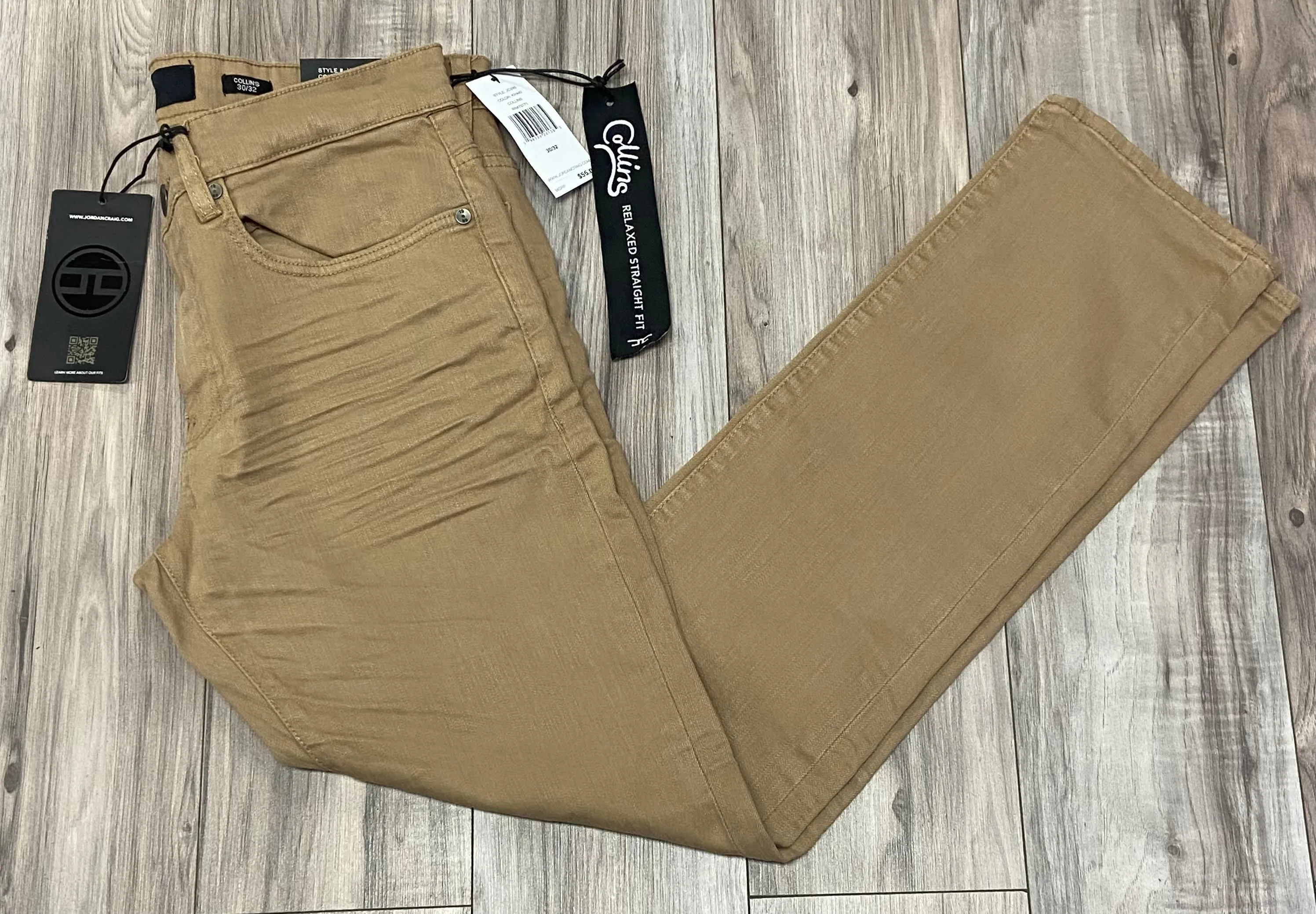 JORDAN CRAIG COLLINS TRIBECA TWILL PANTS JC990 (KHAKI)