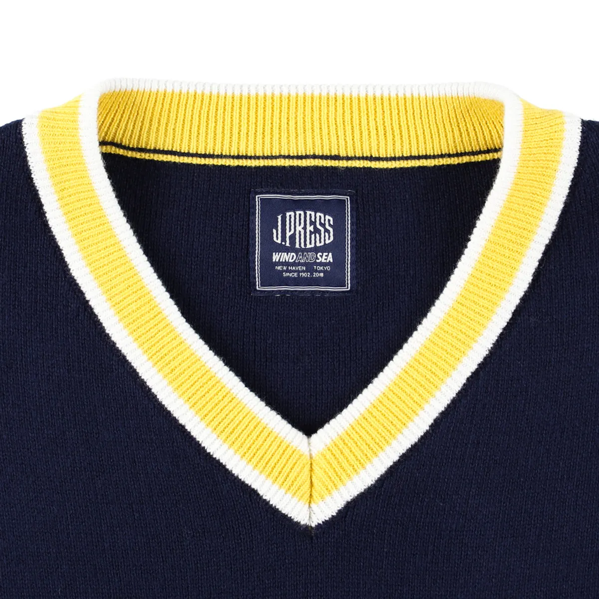 J.PRESS ORIGINALS x WDS KNIT VEST