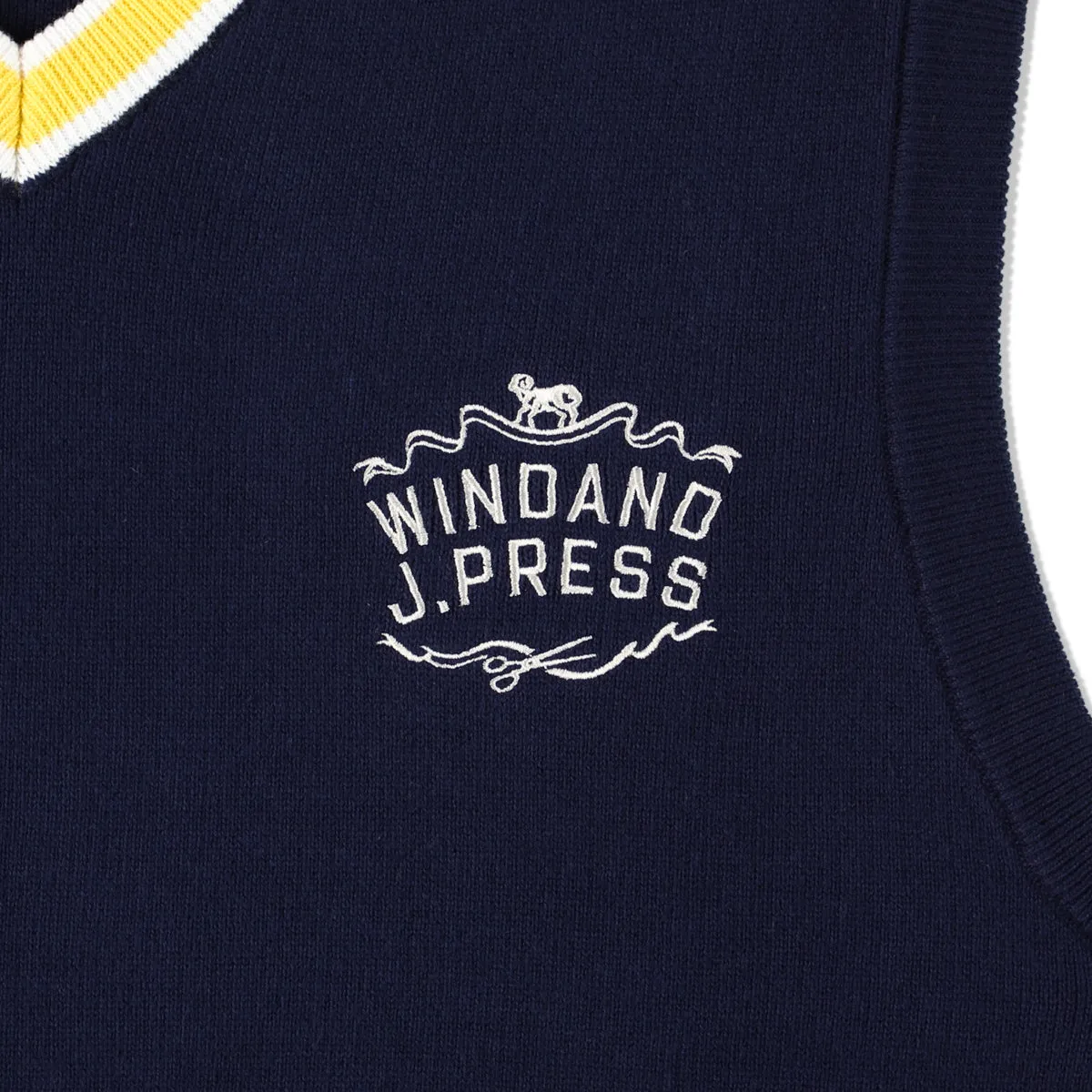 J.PRESS ORIGINALS x WDS KNIT VEST