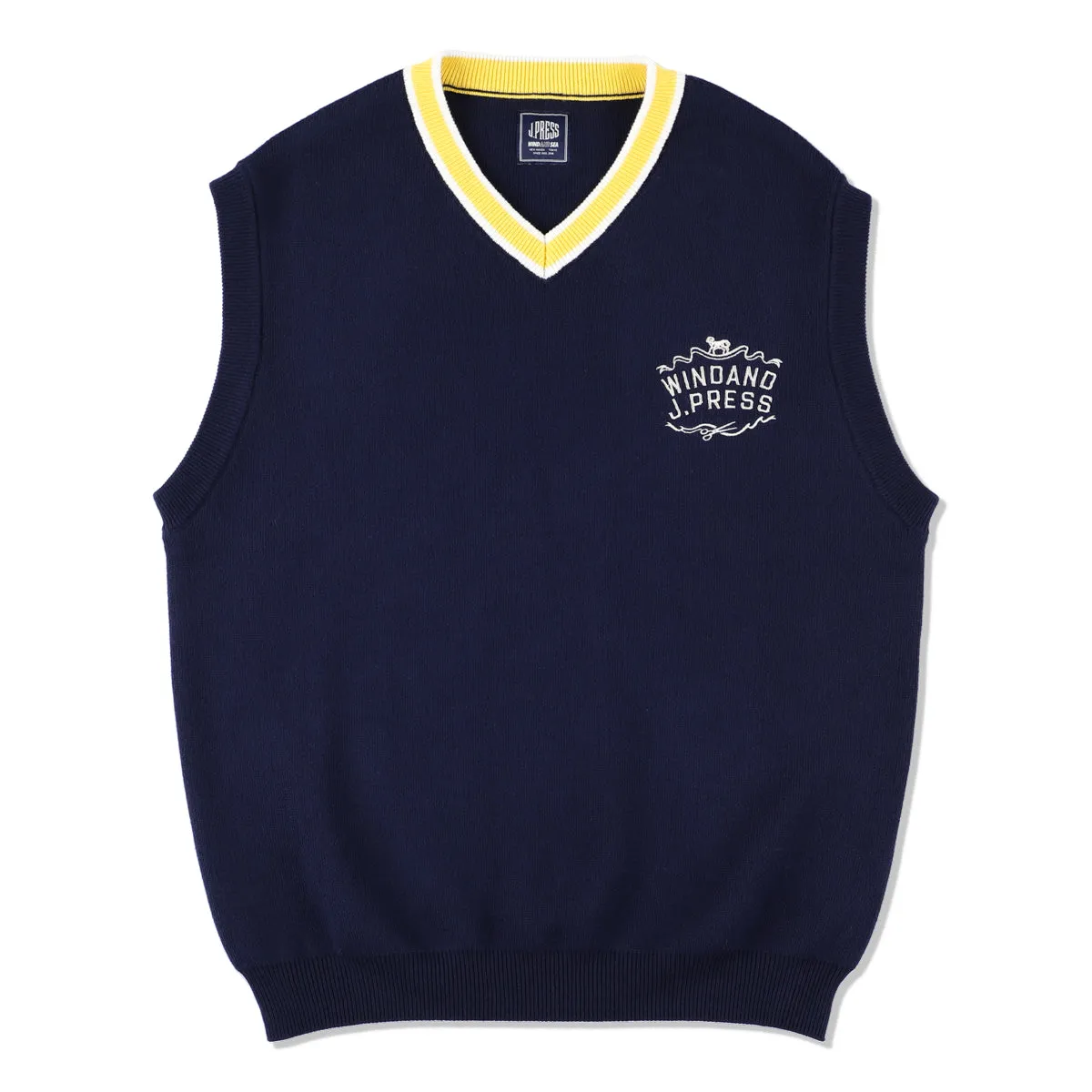 J.PRESS ORIGINALS x WDS KNIT VEST