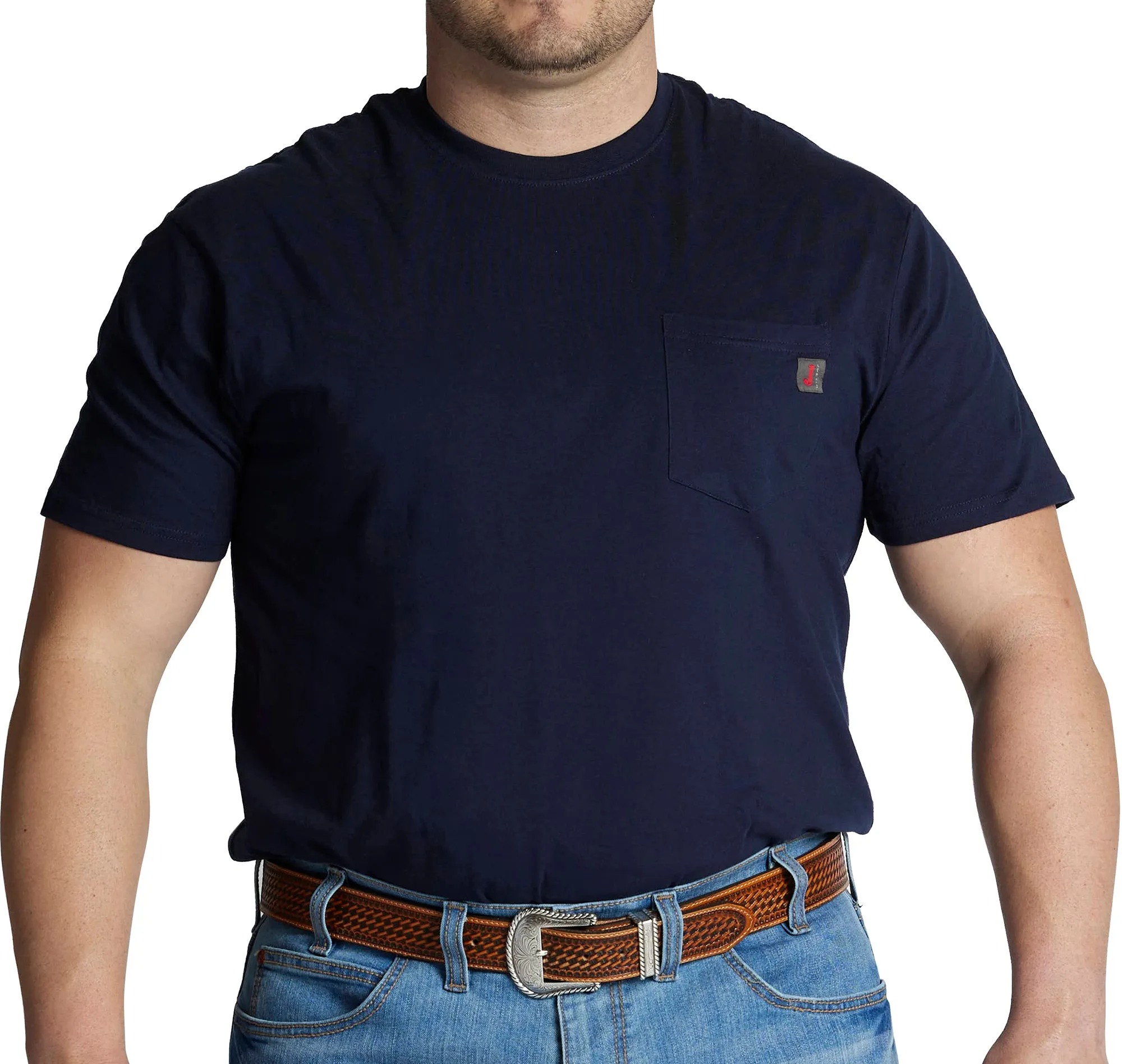 Justin Brands T-Shirt J-G3186 Navy Patriotic