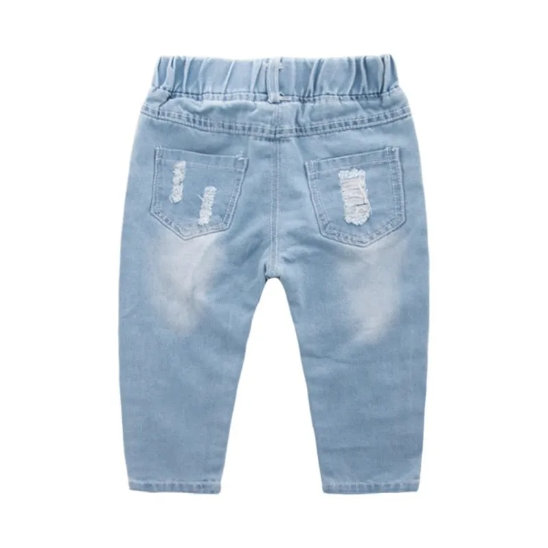 Light Ripped Denim Jeans