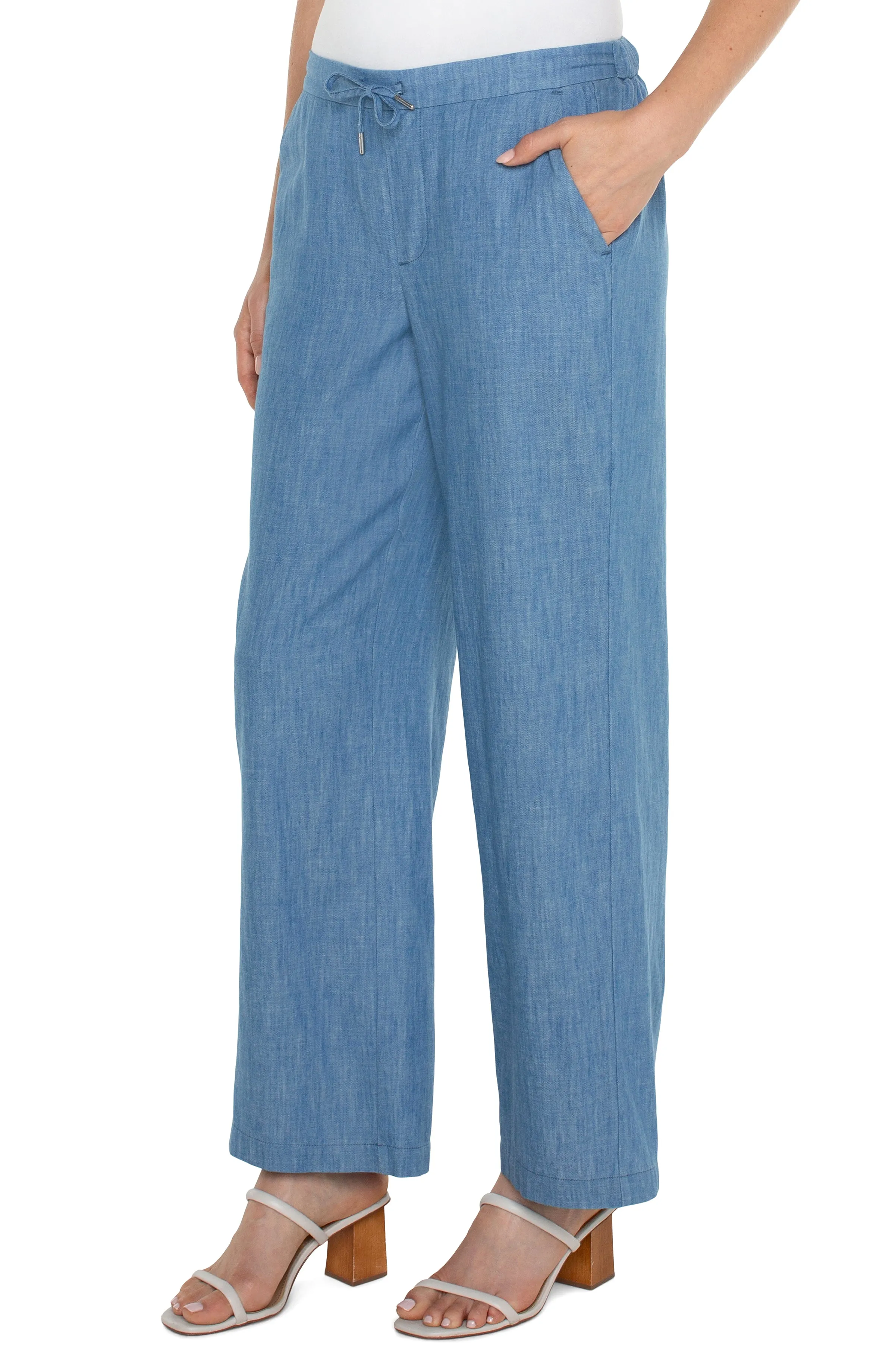 Liverpool - Relaxed Wide Leg Pant