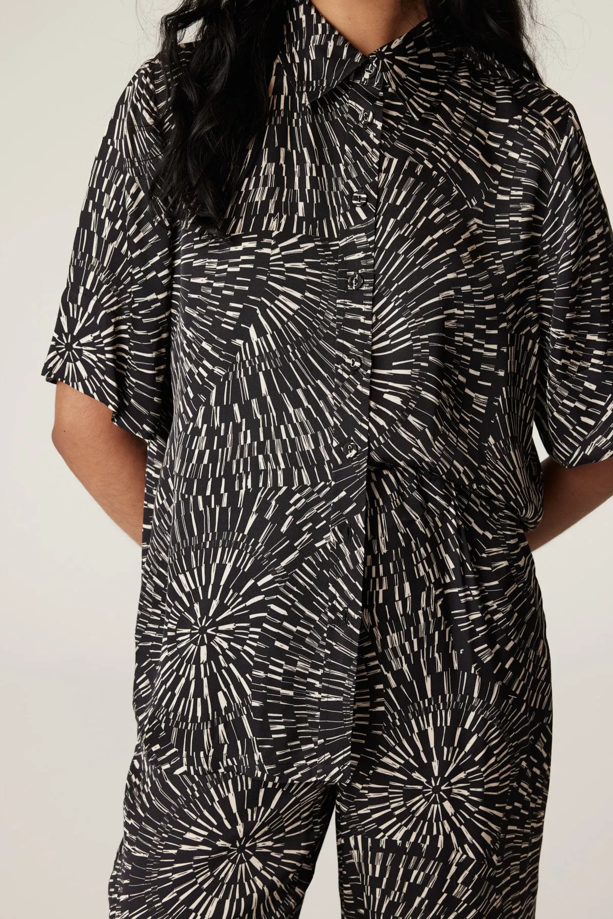 Madie Shirt - Kaleidascope Print
