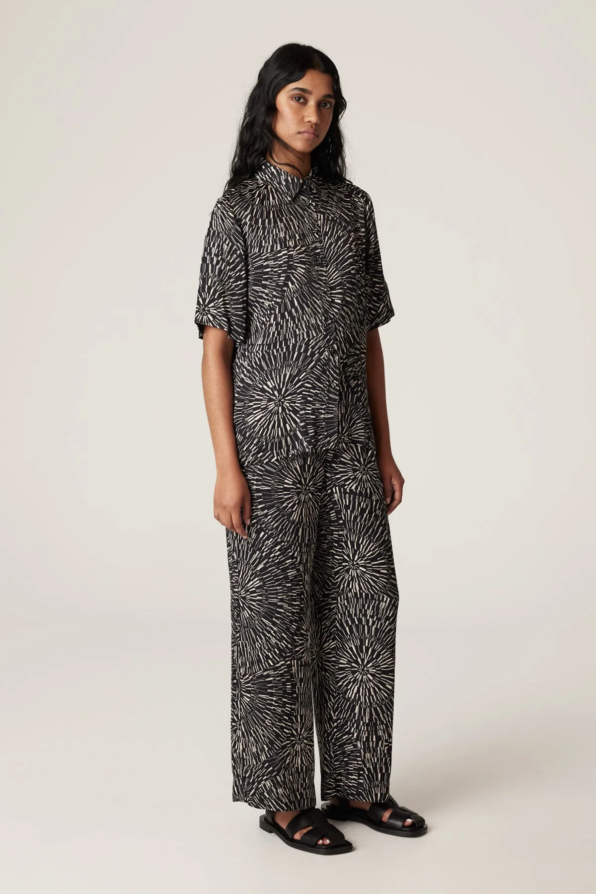 Madie Shirt - Kaleidascope Print