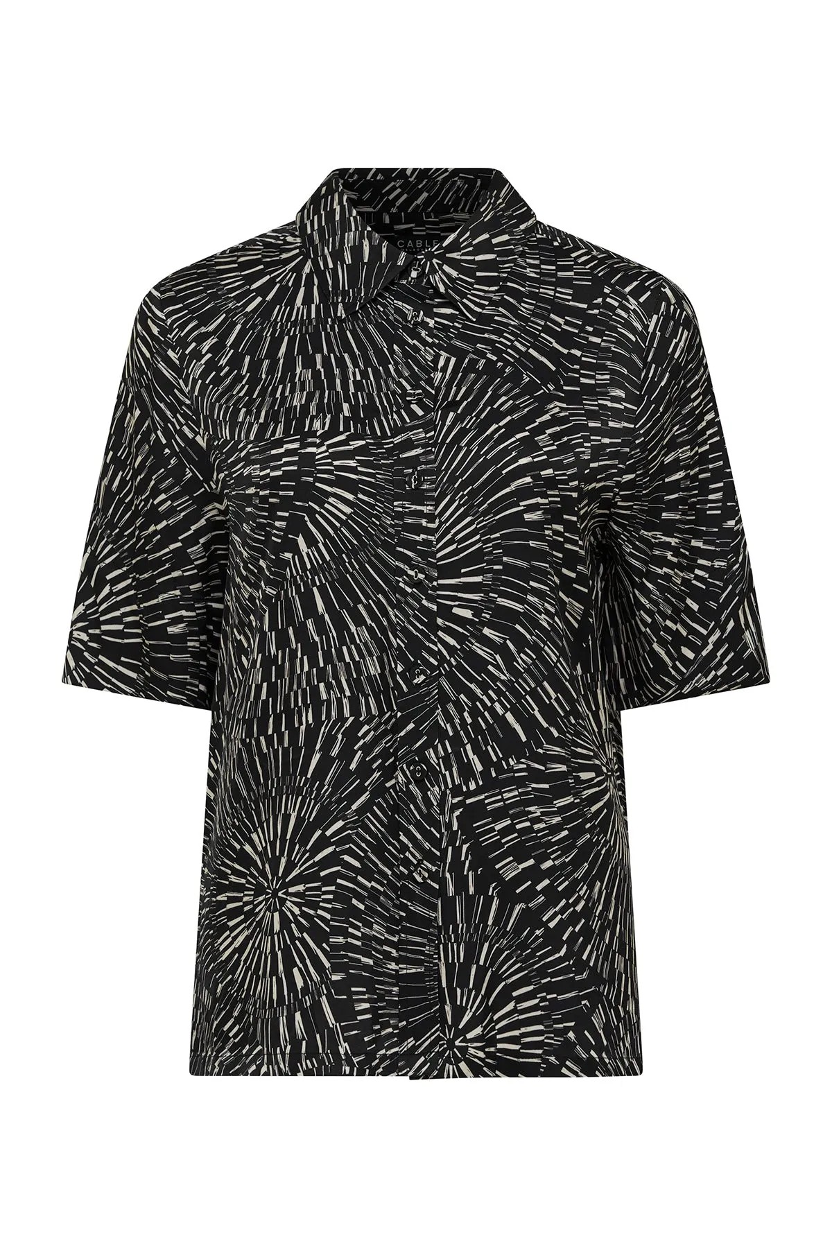 Madie Shirt - Kaleidascope Print