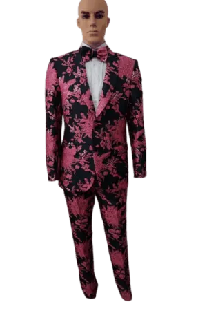Mens Pink Prom Suit