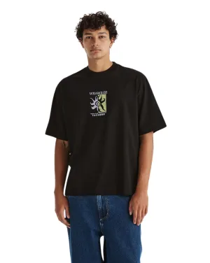Mens Sunflip Boxcar Tee - Black