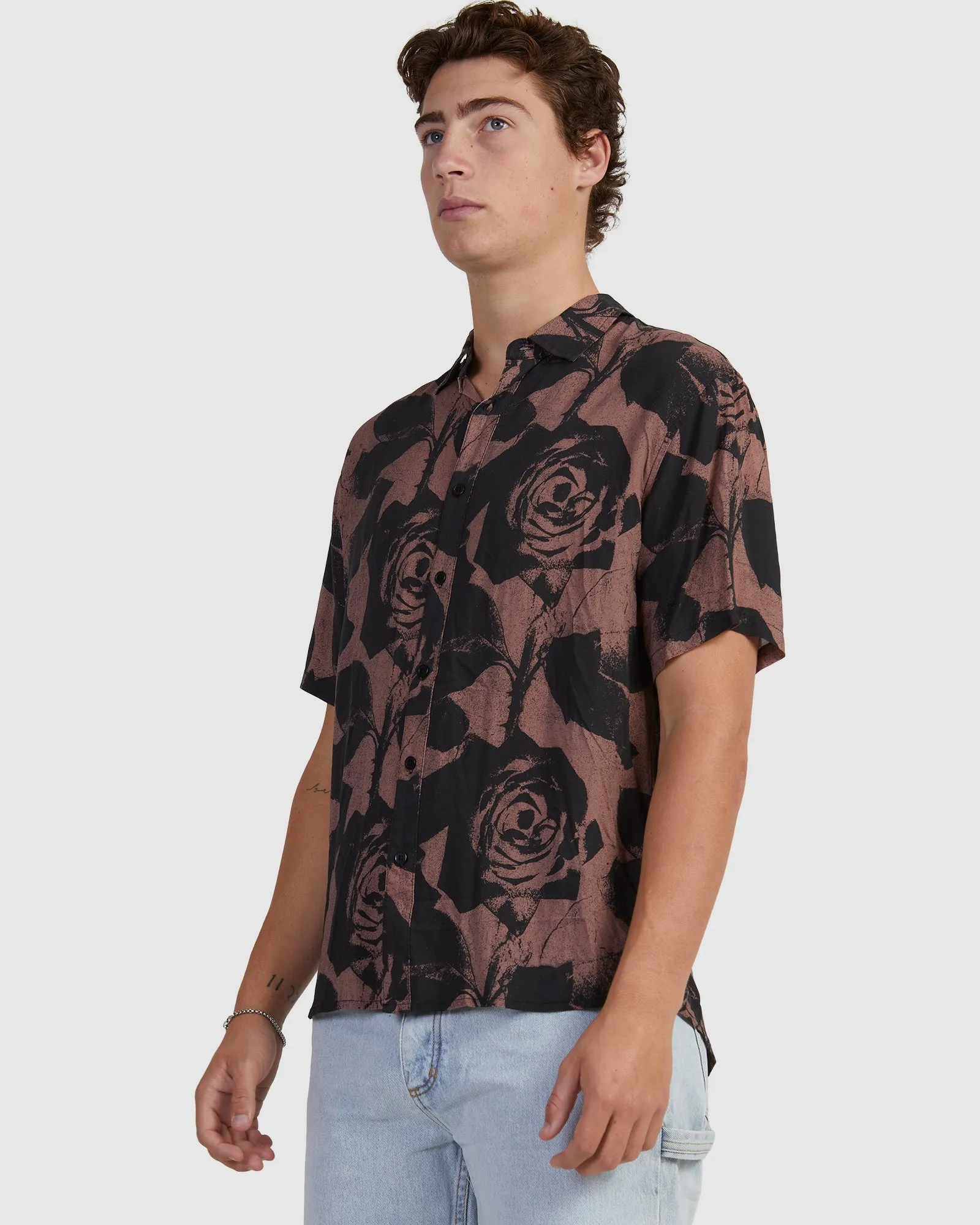 MENS THE PARADOX OF PARADISE BOWLING SHIRT