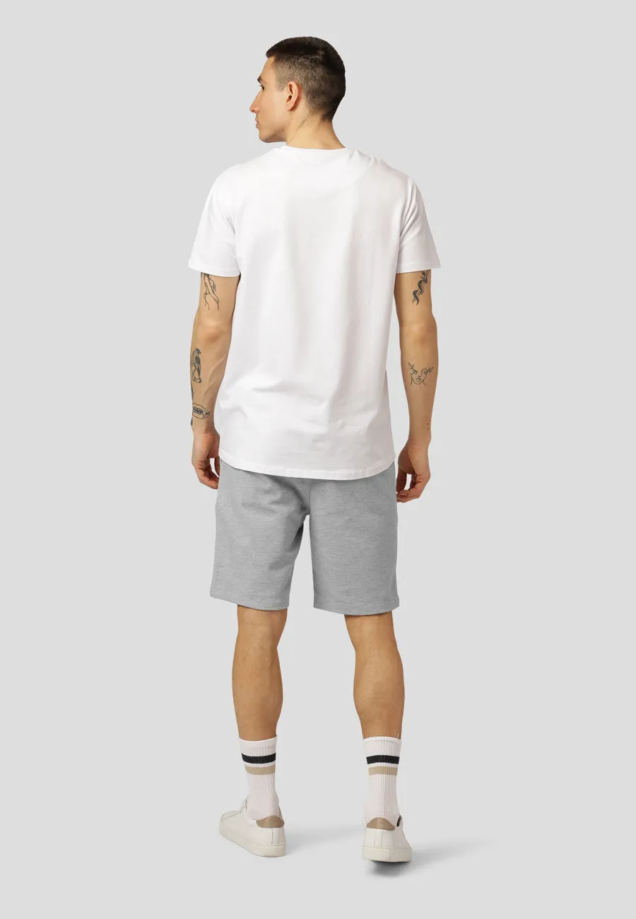 Milano jersey shorts - Light Grey Melange