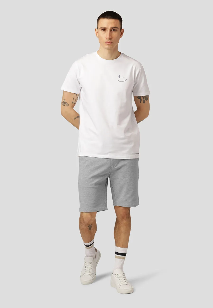 Milano jersey shorts - Light Grey Melange