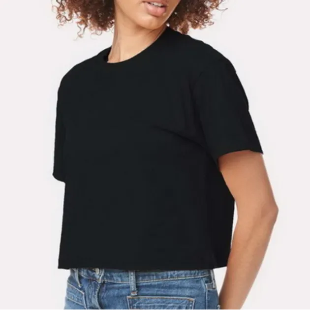 Not So Basic Boxy T-Shirt (Black)
