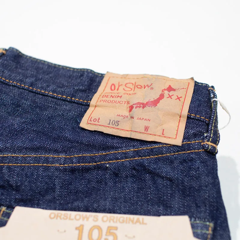 orSlow 105 13.5oz Selvedge Denim - Standard Fit