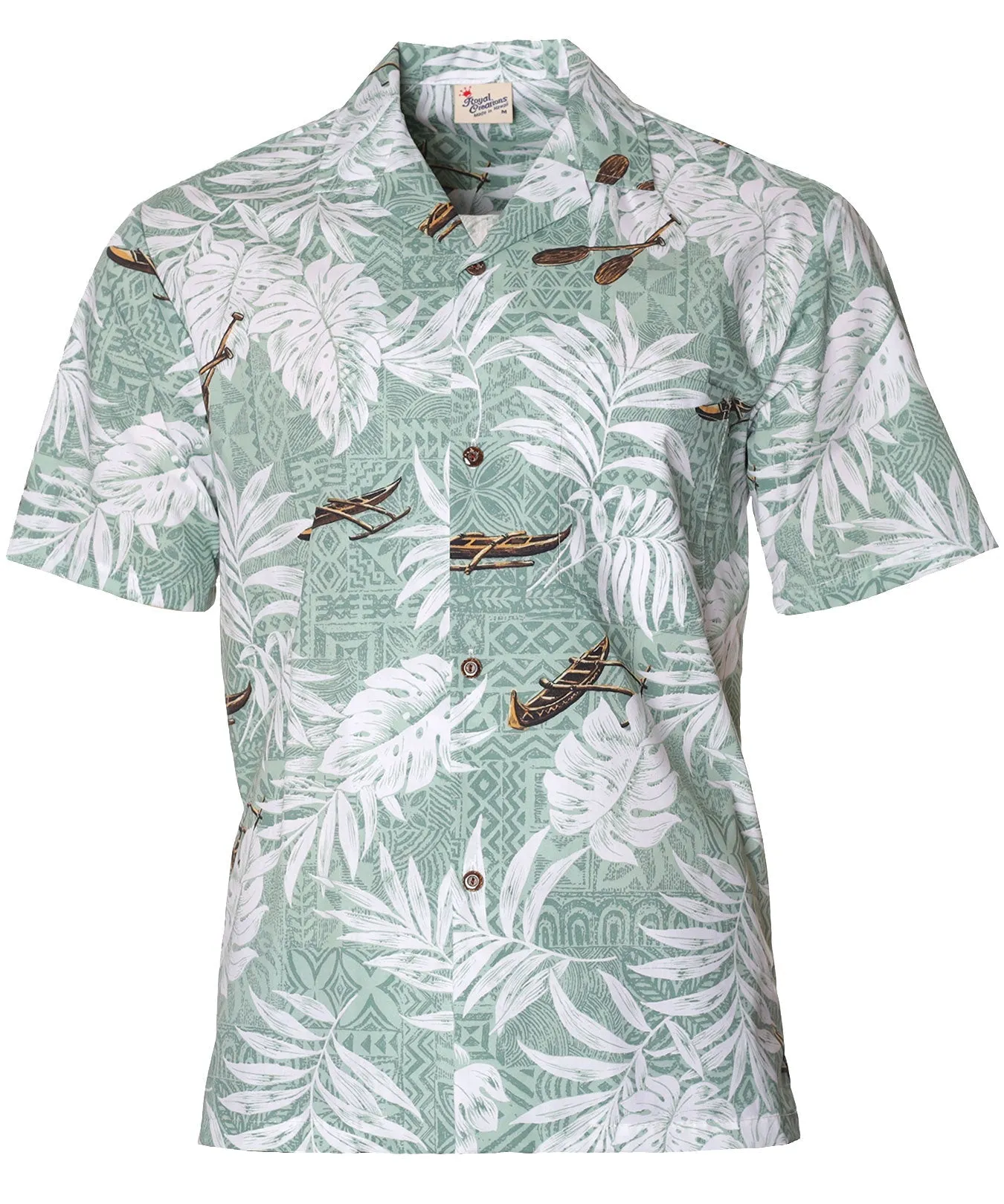 Outrigger Aloha Shirt Poly Cotton