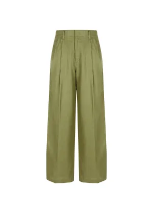 Pants / (ESG) JNBY Relaxed Linen Straight Pants