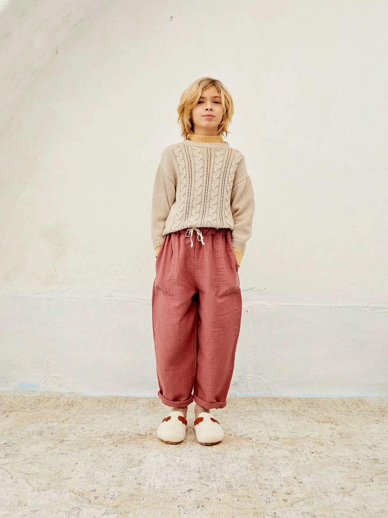 Pants Tavi Light Mahogany
