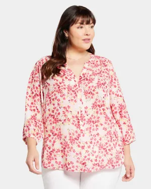 Pintuck Blouse | Summer Wind