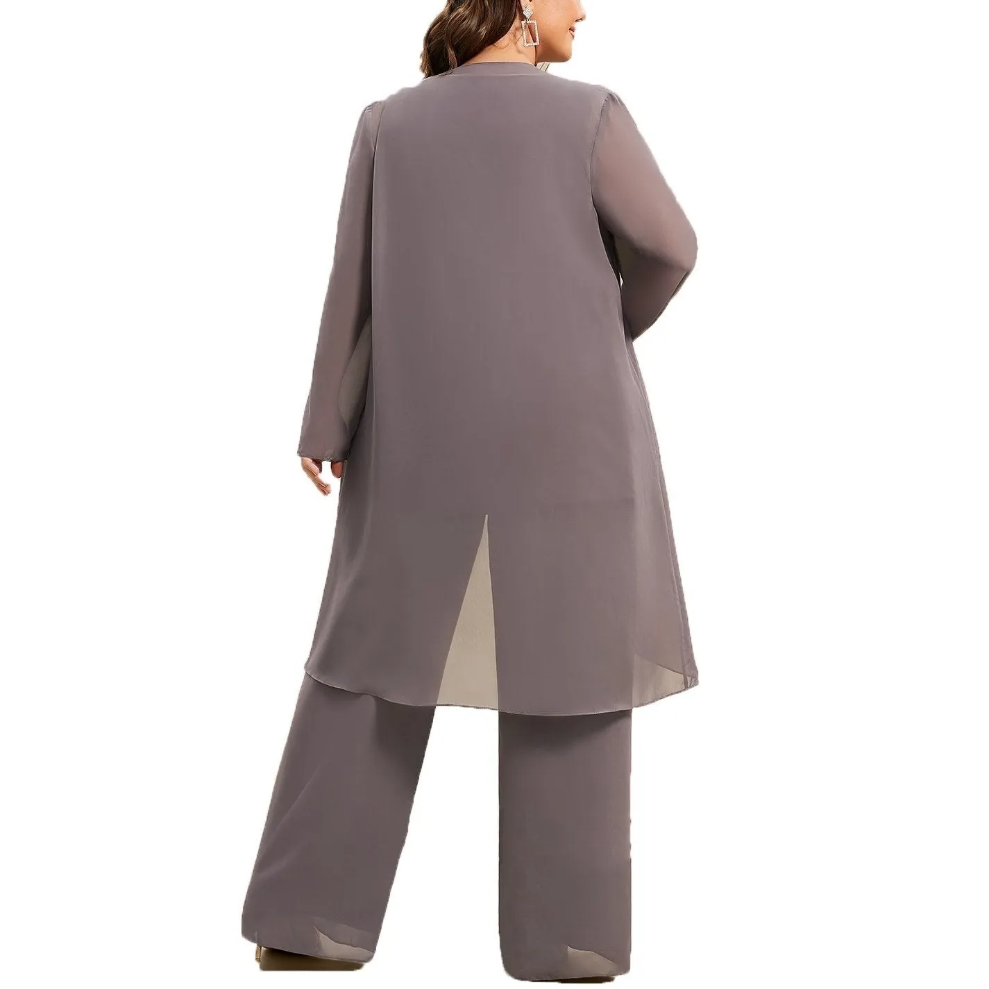 Plus Size Pants Suit