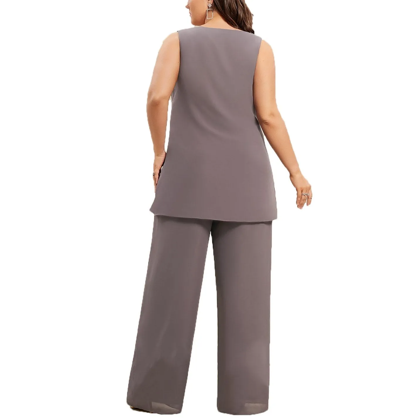 Plus Size Pants Suit