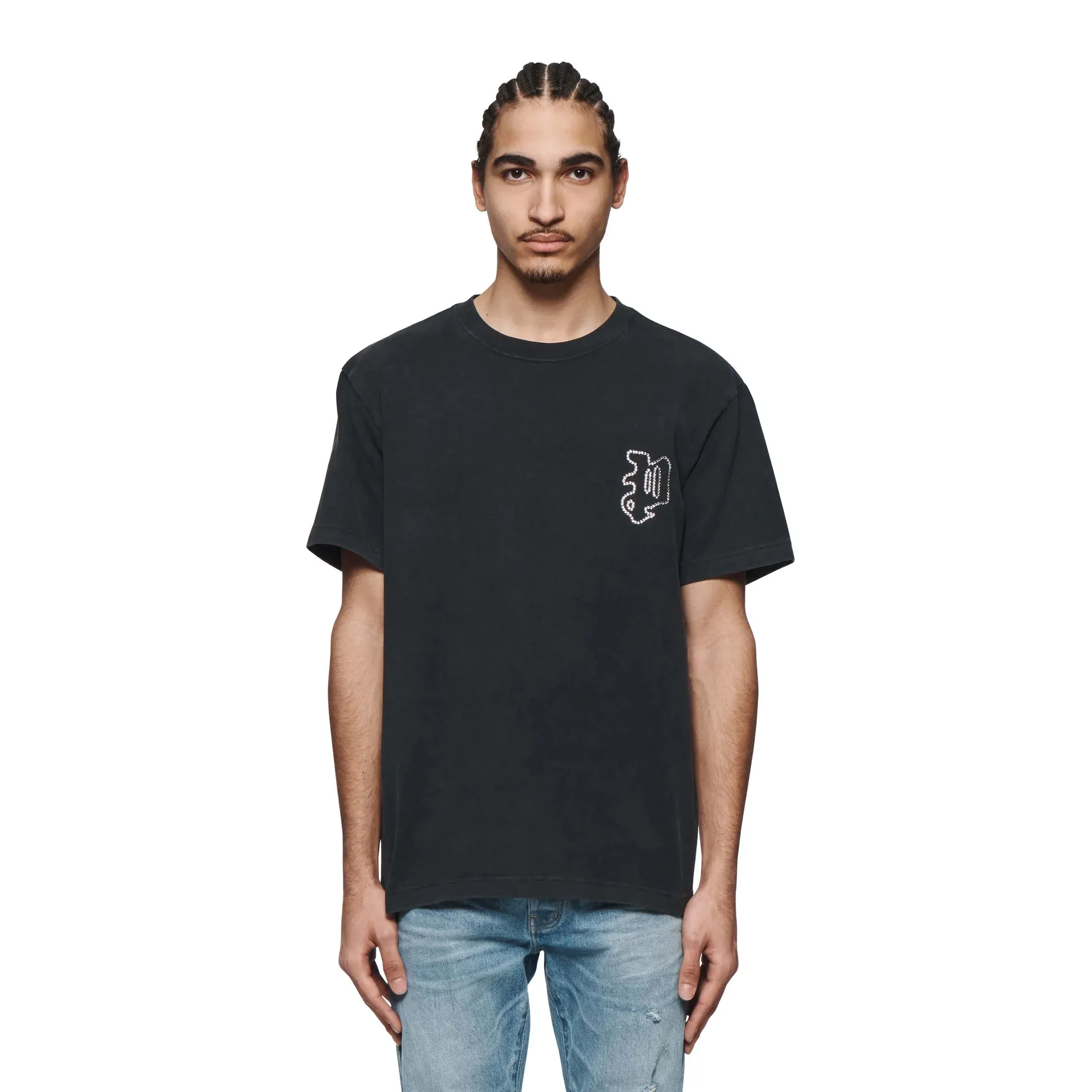 Purple Brand Gothic Crystals Tee