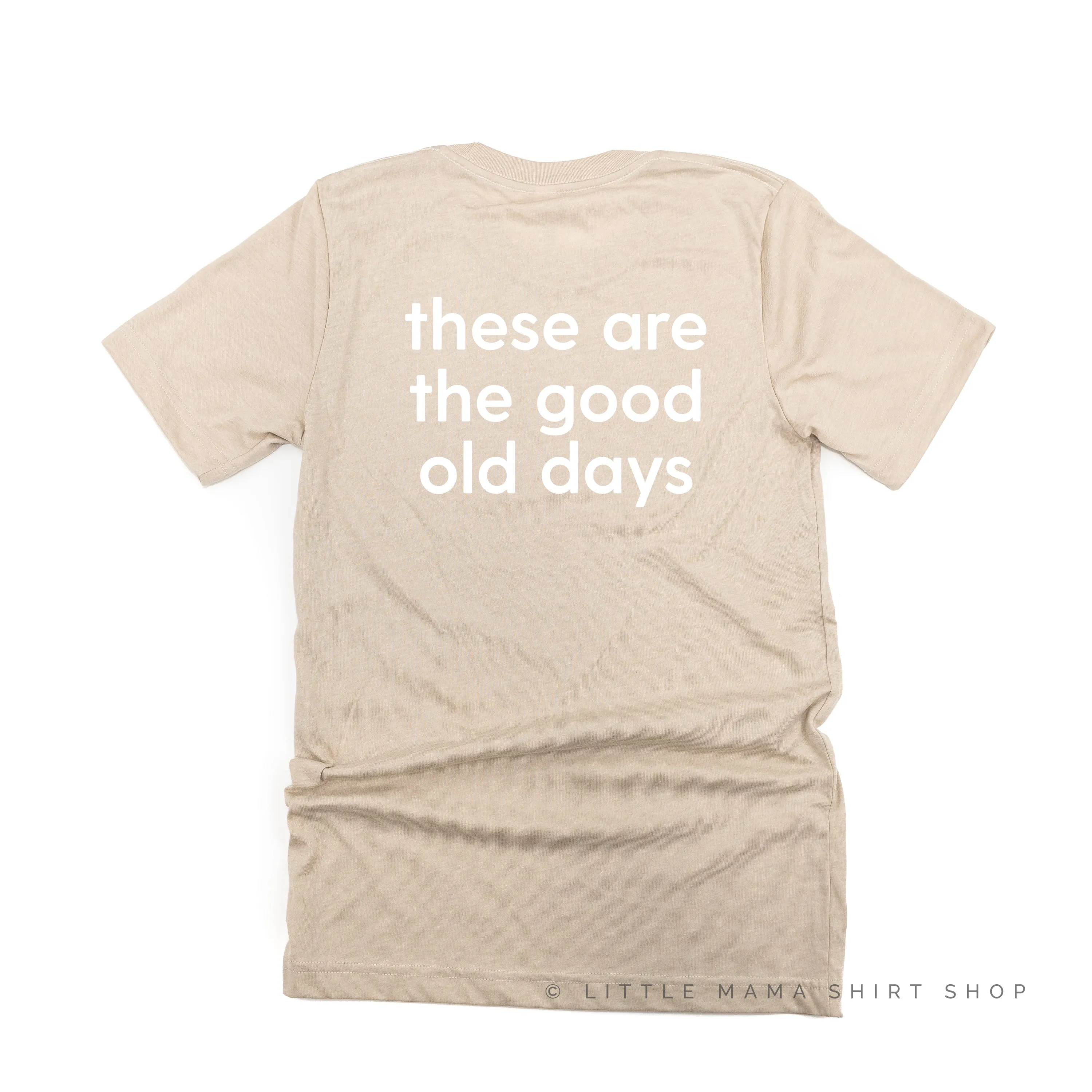 RAINBOW POCKET - THESE ARE THE GOOD OLD DAYS - Unisex Tee