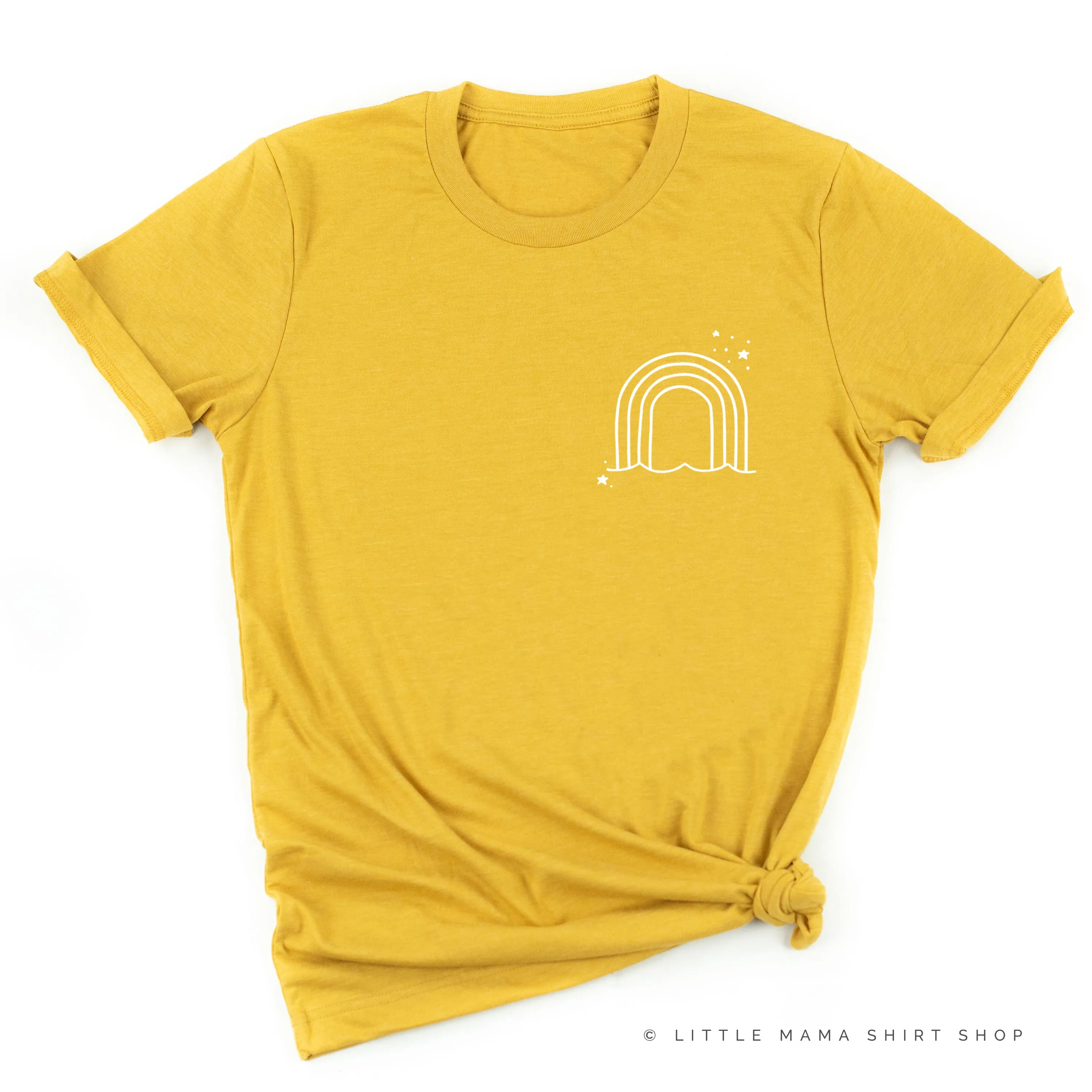 RAINBOW POCKET - THESE ARE THE GOOD OLD DAYS - Unisex Tee