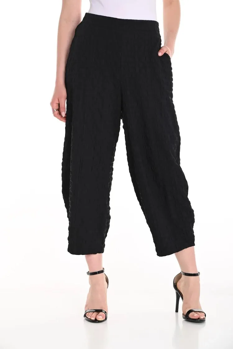 Relaxed Cropped Trousers
