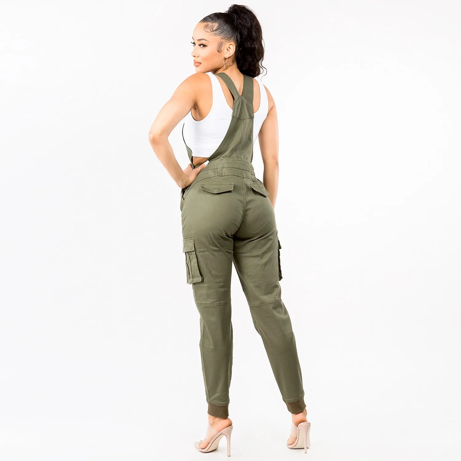 Relaxed Fitted Overalls