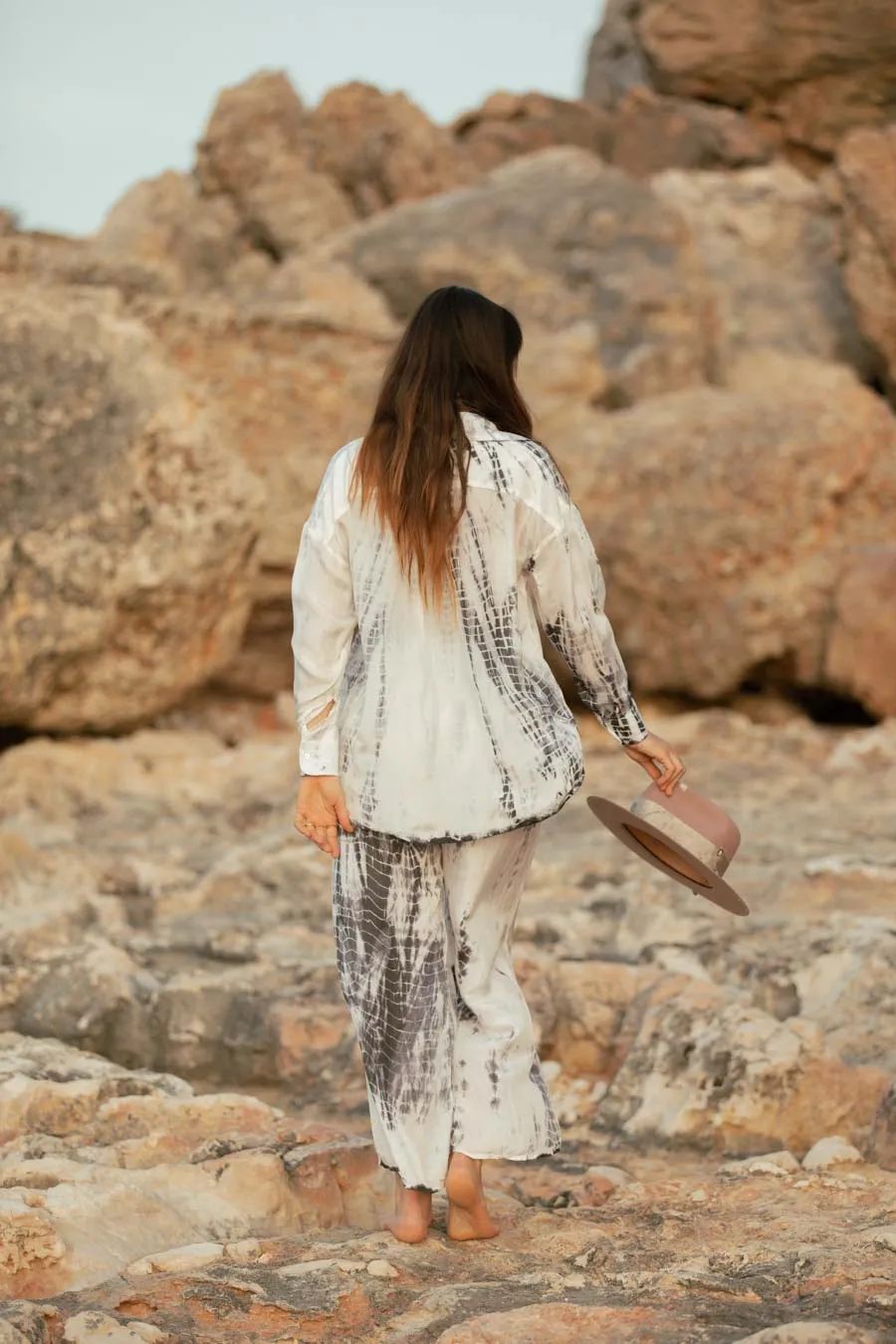 RELAXED SHIRT ASH TIE DYE