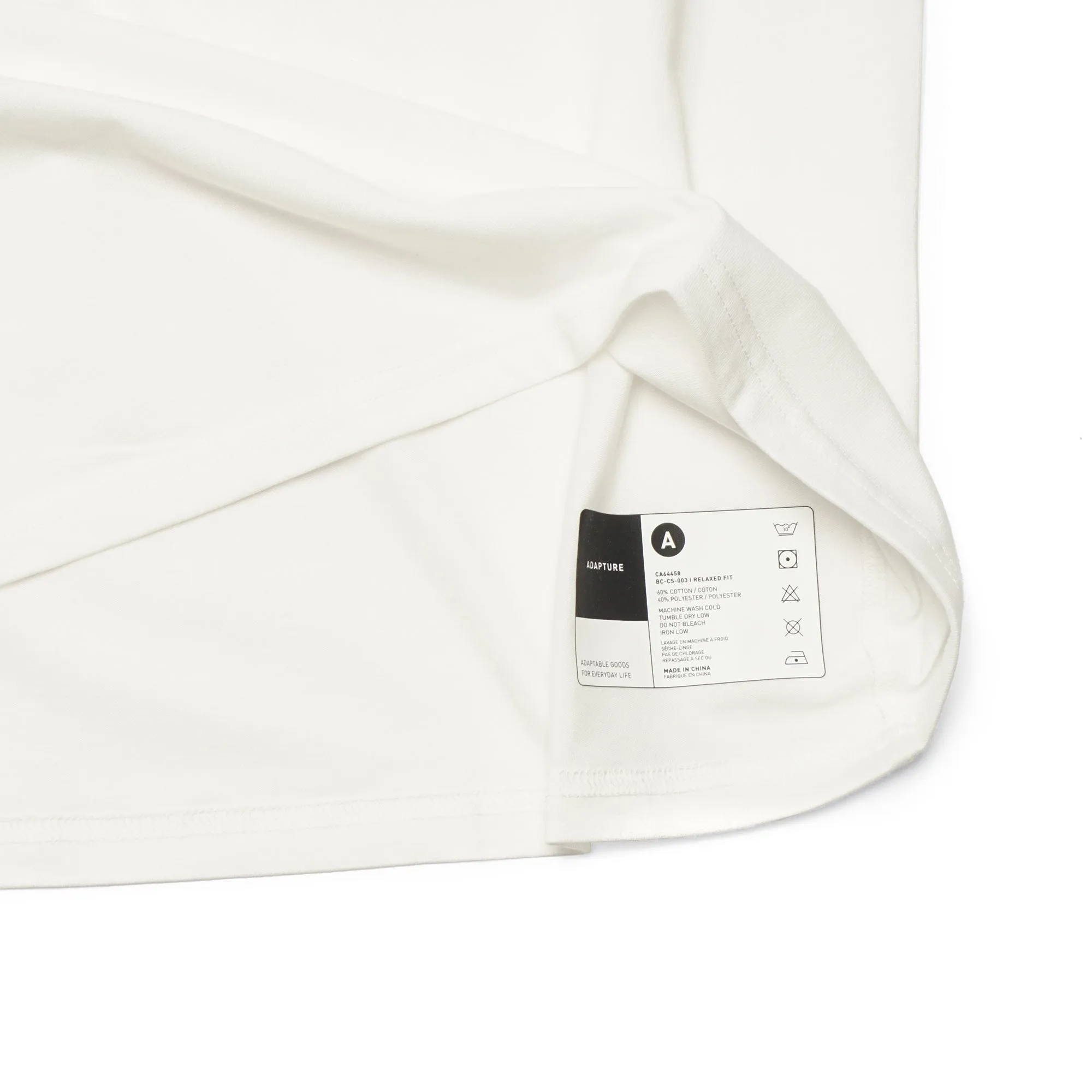 RELAXED T-SHIRT "WHITE"