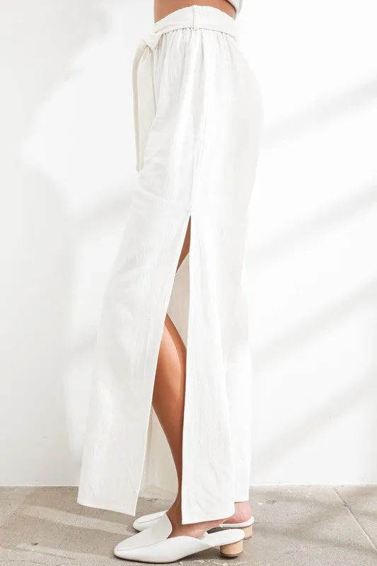 Saidy Side Slit Pants