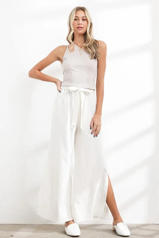 Saidy Side Slit Pants
