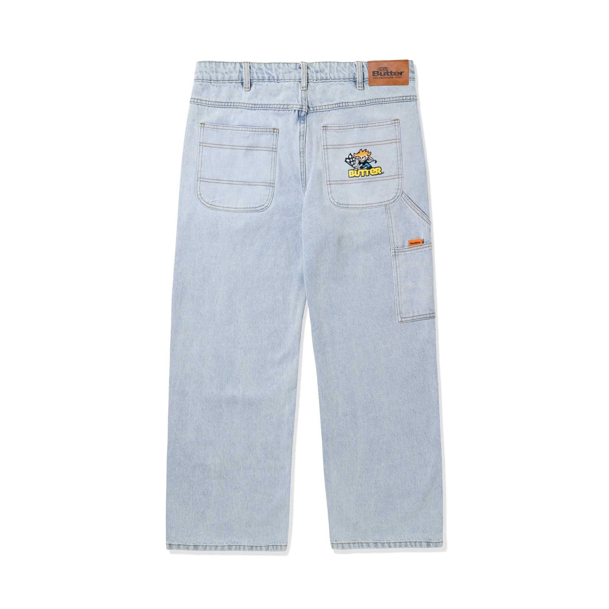 Singer Denim Pants - Light Blue