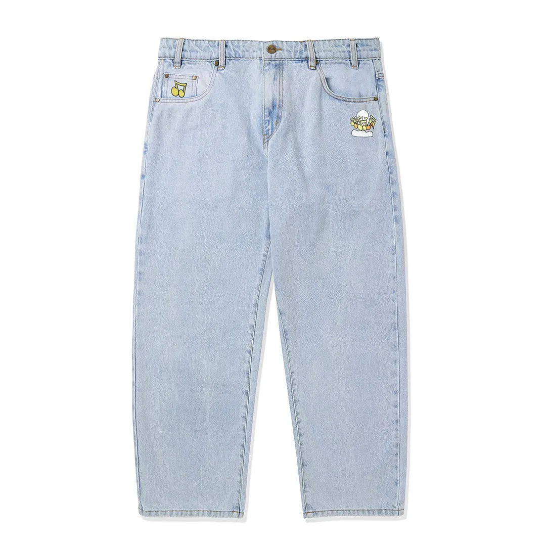 Singer Denim Pants - Light Blue
