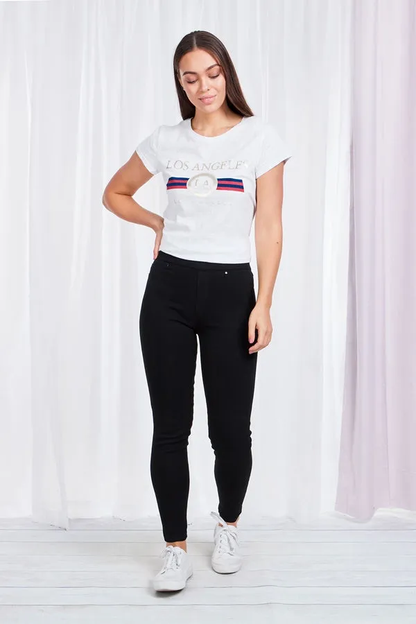 Skinny Jeggings - Black