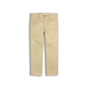 Skinny Twill Pant Light Khaki
