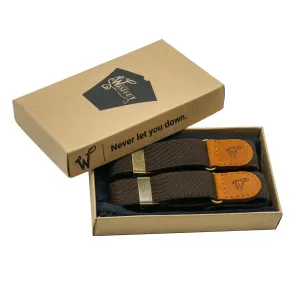 Sleeve Garters Brown No. S5019
