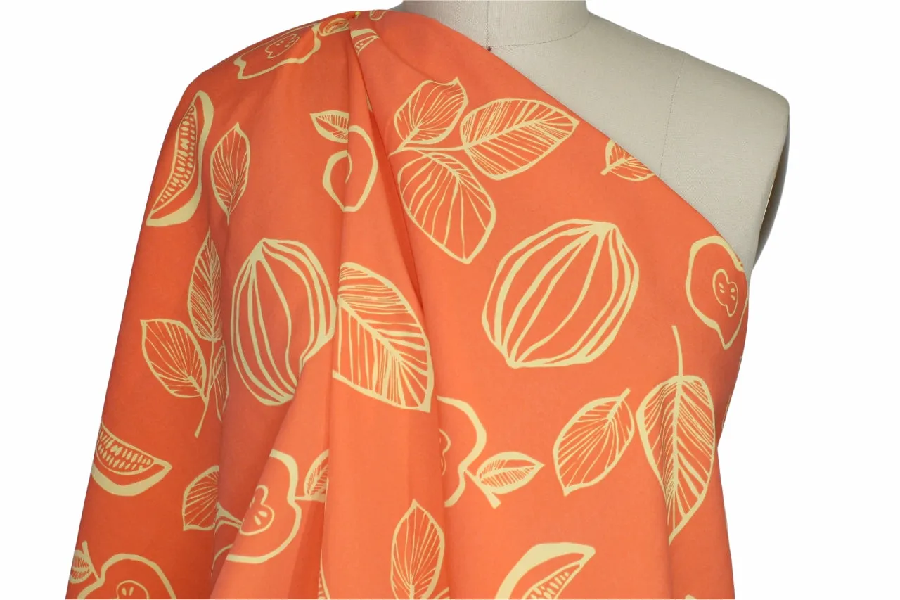 Tangerine Dreams Cotton Shirt/Dress-Weight