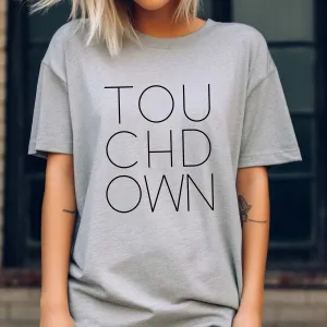 TOUCHDOWN Black Tee