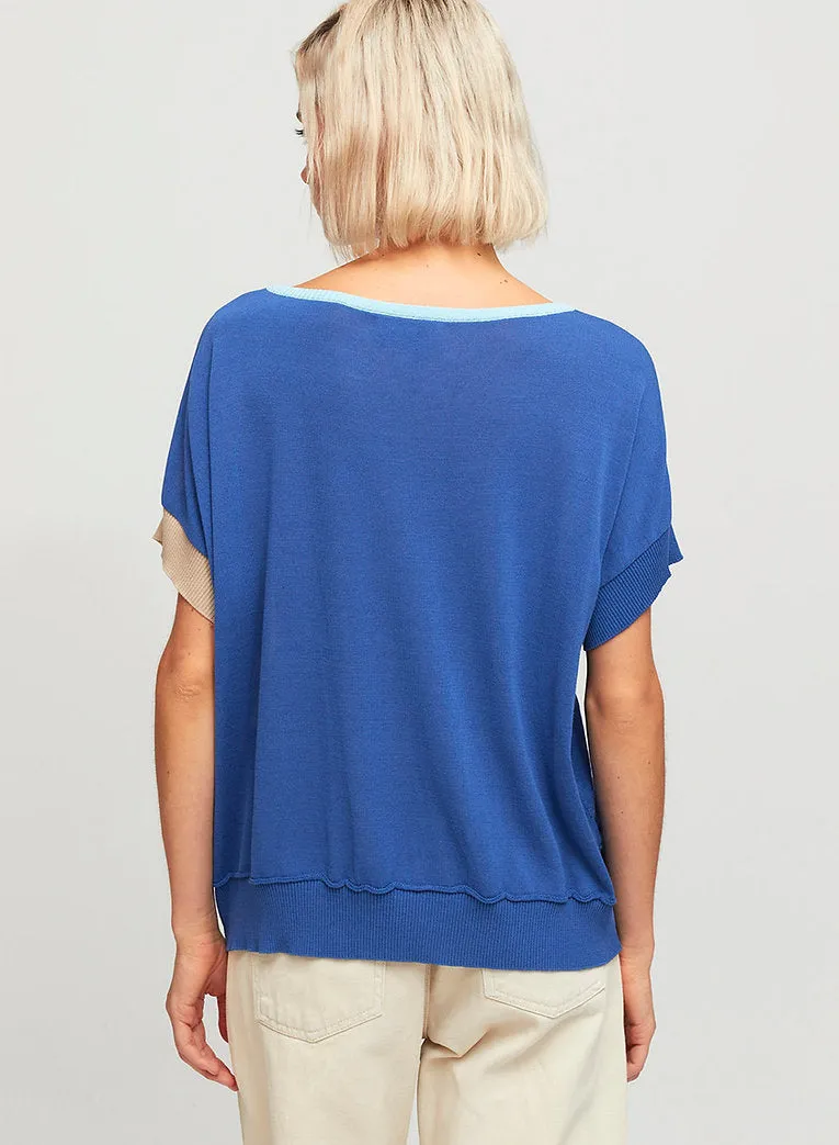 Tri-Colour Freestyle Sweater