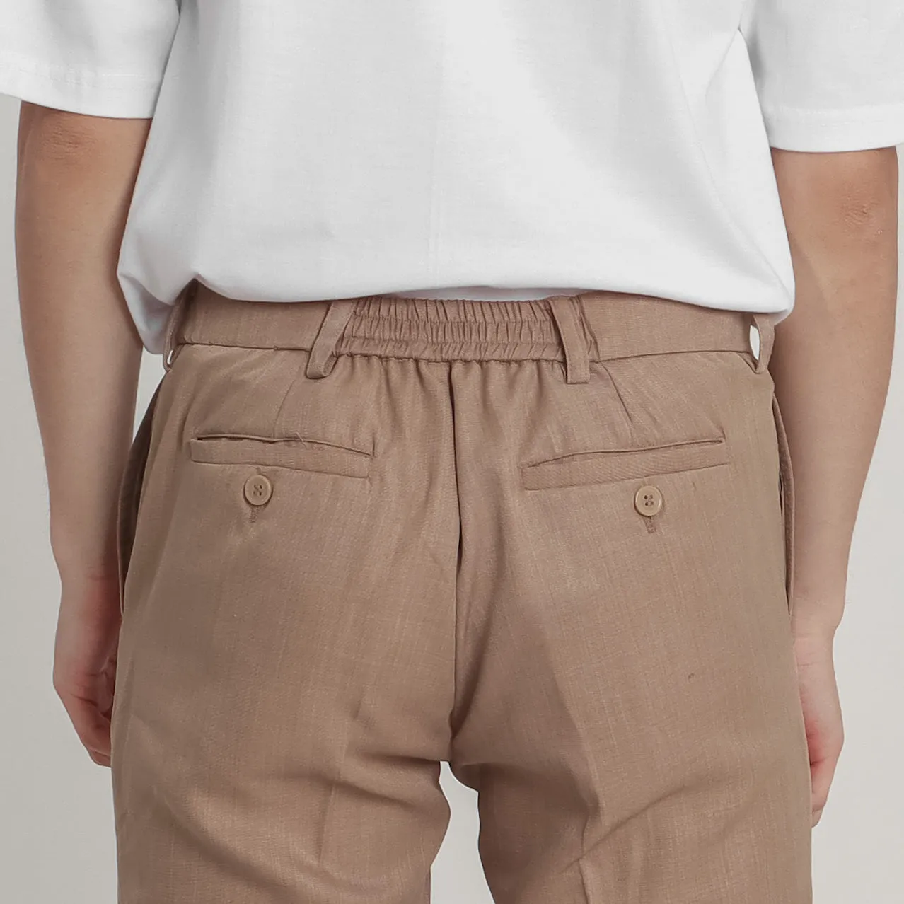 Urban Light Ankle Pants  - Light Khaki